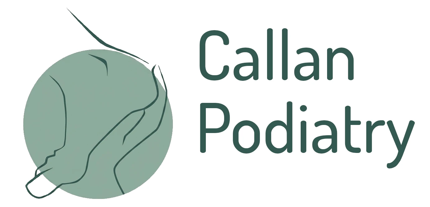 Callan podiatry logo green